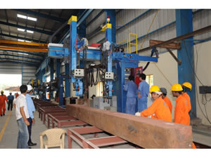 Tandem Twin Gas-Shield Backing Welding Machine